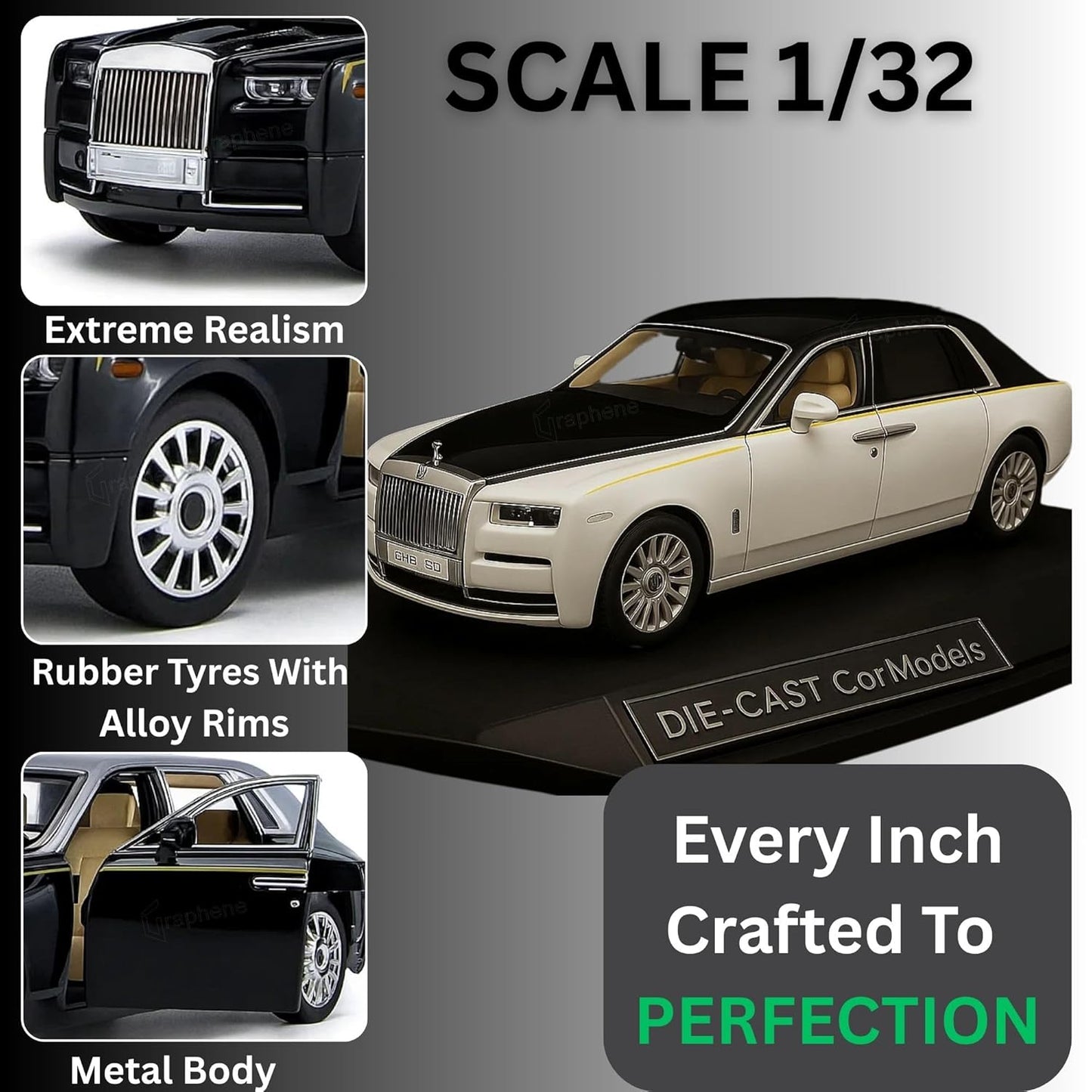 Luxury Die-Cast Executive Sedan Toy – Premium Metal Model